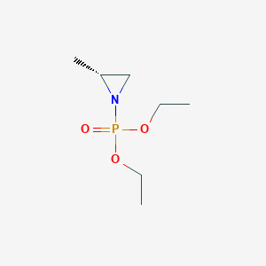 diethyl [(2R)-2-methylaziridin-1-yl]phosphonate