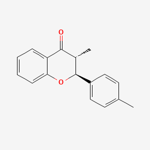 (2S,3R)-3-methyl-2-(p-tolyl)chroman-4-one