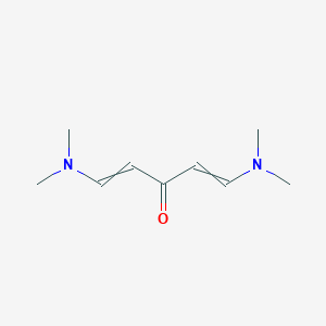 molecular formula C9H16N2O B1504574 1,5-双(二甲基氨基)戊-1,4-二烯-3-酮 CAS No. 25299-40-5