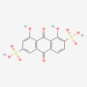 1,8-Dihydroxy-9,10-anthraquinone-2,6-disulfonic acid