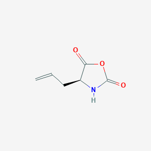 molecular formula C6H7NO3 B15045806 (S)-4-Allyloxazolidine-2,5-dione 