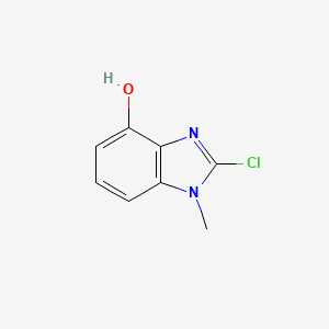 2-chloro-1-methyl-1H-benzo[d]imidazol-4-ol