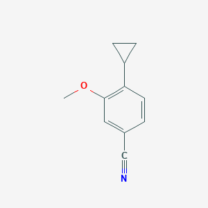 4-Cyclopropyl-3-methoxybenzonitrile