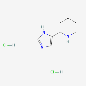 2-(1h-Imidazol-4-yl)piperidine dihydrochloride
