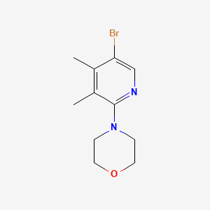 4-(5-Bromo-3,4-dimethylpyridin-2-yl)morpholine