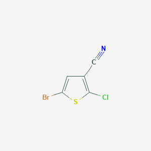 5-Bromo-2-chlorothiophene-3-carbonitrile