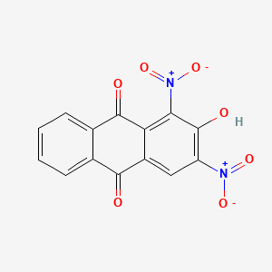 molecular formula C14H6N2O7 B1504597 2-Hydroxy-1,3-dinitroanthracene-9,10-dione CAS No. 6407-61-0