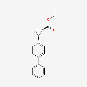 Ethyl (1R,2R)-2-(4-Biphenylyl)cyclopropanecarboxylate