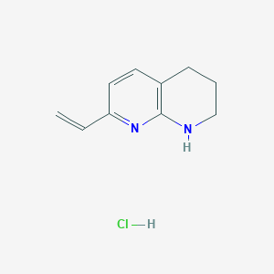 7-ethenyl-1,2,3,4-tetrahydro-1,8-Naphthyridine hydrochloride