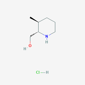 [(2S,3S)-3-methylpiperidin-2-yl]methanol hydrochloride