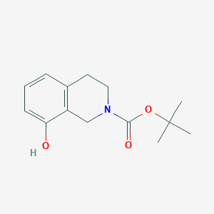 Tert-butyl 8-hydroxy-3,4-dihydroisoquinoline-2(1H)-carboxylate
