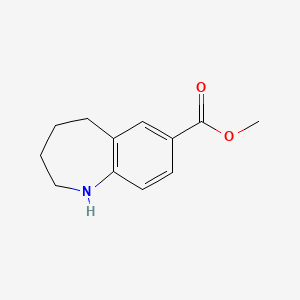 methyl 2,3,4,5-tetrahydro-1H-1-benzazepine-7-carboxylate