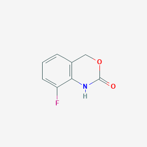 molecular formula C8H6FNO2 B15046030 8-Fluoro-1H-benzo[d][1,3]oxazin-2(4H)-one 