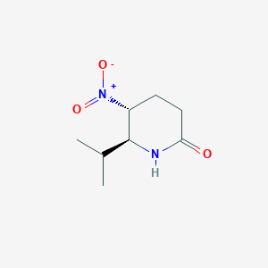 (5R,6S)-5-nitro-6-(propan-2-yl)piperidin-2-one