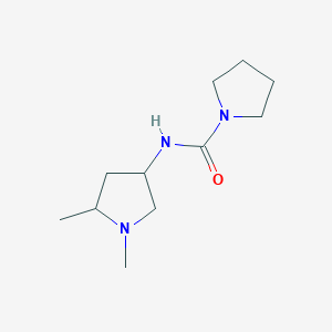 N-(1,5-Dimethylpyrrolidin-3-yl)pyrrolidine-1-carboxamide