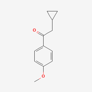 2-Cyclopropyl-1-(4-methoxyphenyl)ethanone