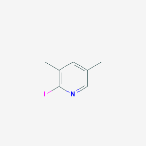molecular formula C7H8IN B1504611 2-Iodo-3,5-dimethylpyridine CAS No. 445373-09-1