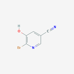 molecular formula C6H3BrN2O B15046134 6-Bromo-5-hydroxynicotinonitrile 