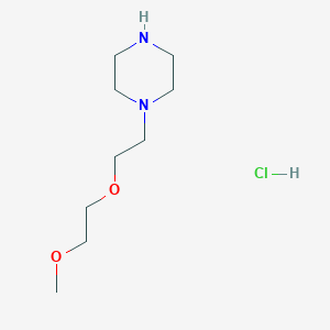 1-[2-(2-Methoxyethoxy)ethyl]piperazine hydrochloride