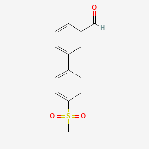4'-(Methanesulfonyl)[1,1'-biphenyl]-3-carbaldehyde