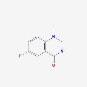 6-Fluoro-1-methylquinazolin-4(1H)-one