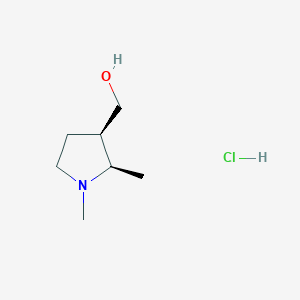 [(2R,3R)-1,2-dimethylpyrrolidin-3-yl]methanol hydrochloride