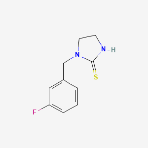 1-(3-Fluorobenzyl)imidazolidine-2-thione