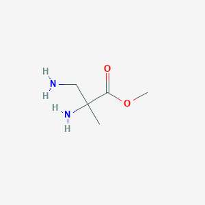 Methyl 2,3-diamino-2-methylpropanoate
