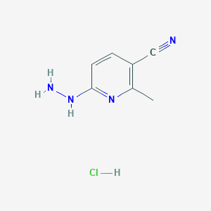 6-Hydrazinyl-2-methylnicotinonitrile hydrochloride