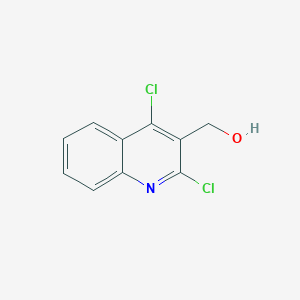 molecular formula C10H7Cl2NO B15046291 (2,4-Dichloroquinolin-3-yl)methanol CAS No. 402928-14-7