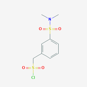 [3-(N,N-Dimethylsulfamoyl)phenyl]methanesulfonyl Chloride