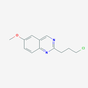 2-(3-Chloropropyl)-6-methoxyquinazoline