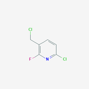 6-Chloro-3-(chloromethyl)-2-fluoropyridine