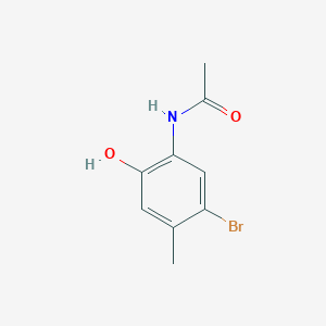 N-(5-bromo-2-hydroxy-4-methylphenyl)acetamide