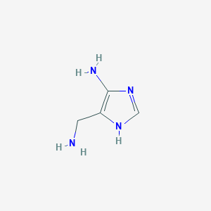 5-(Aminomethyl)-1H-imidazol-4-amine