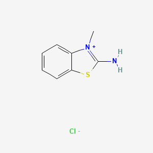 2-Amino-3-methyl-1,3-benzothiazol-3-ium chloride