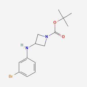 Tert-butyl 3-(3-bromoanilino)azetidine-1-carboxylate