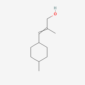 2-methyl-3-(4-methylcyclohexyl)prop-2-en-1-ol