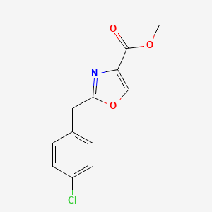 Methyl 2-(4-Chlorobenzyl)oxazole-4-carboxylate