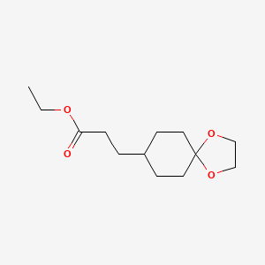 Ethyl 3-(1,4-Dioxaspiro[4.5]decan-8-yl)propionate