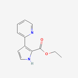 Ethyl 3-(2-Pyridyl)-1H-pyrrole-2-carboxylate