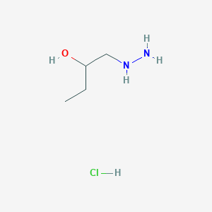 1-Hydrazinylbutan-2-ol hydrochloride