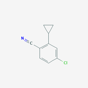 4-Chloro-2-cyclopropylbenzonitrile