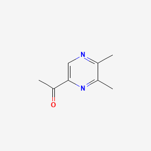 molecular formula C8H10N2O B1504655 1-(5,6-Dimethylpyrazin-2-yl)ethanone CAS No. 54300-10-6