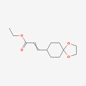 Ethyl 3-(1,4-Dioxaspiro[4.5]decan-8-yl)acrylate