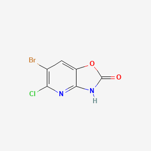 6-Bromo-5-chlorooxazolo[4,5-b]pyridin-2(3H)-one