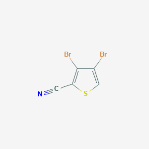 3,4-Dibromothiophene-2-carbonitrile