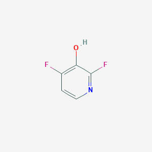 molecular formula C5H3F2NO B15046602 2,4-Difluoro-3-hydroxypyridine CAS No. 1211515-53-5