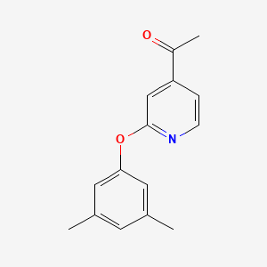 4-Acetyl-2-(3,5-dimethylphenoxy) pyridine