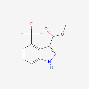 Methyl 4-(Trifluoromethyl)indole-3-carboxylate